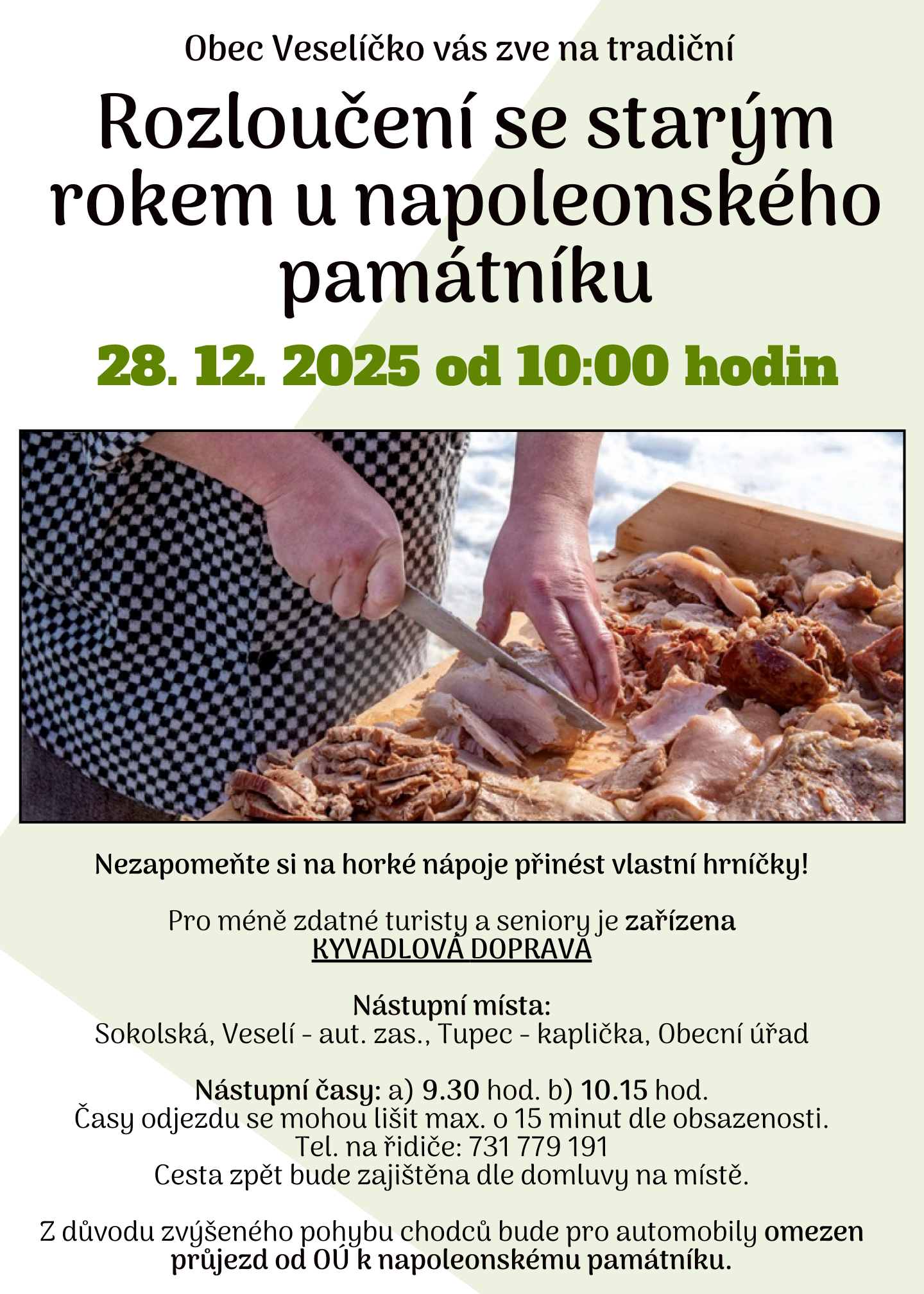 Rozloučení se starým rokem