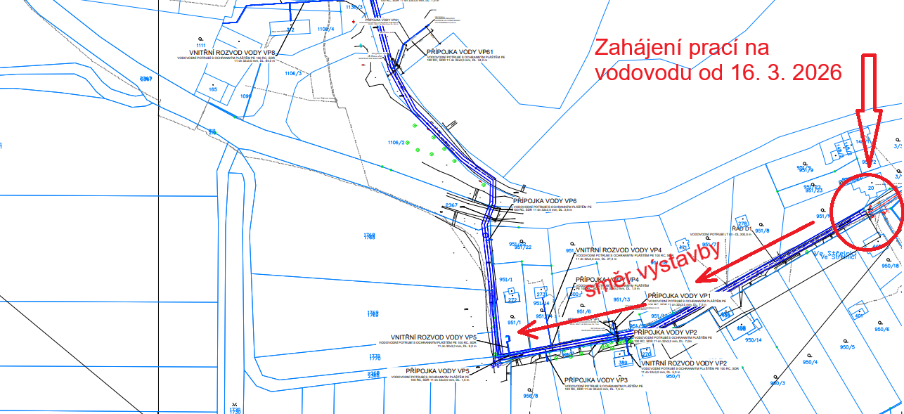Výstavba před lomem od 16.3.2026