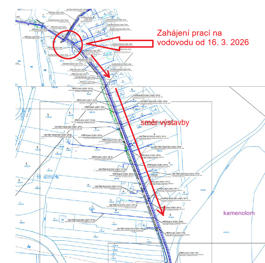 výstavba za lomem od 16.3.2026